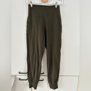 Lululemon Align High-Rise Jogger Olive Green Size 4 Women EUC